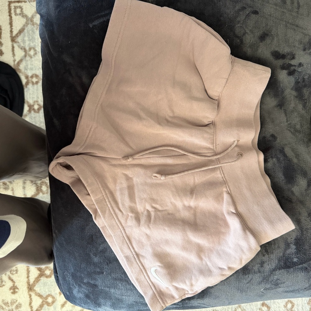 Nike Tan Fleece Shorts